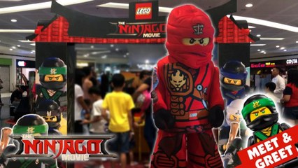 LEGO NINJAGO Movie Character Mascot Meet & Greet Event || Keith's Toy Box