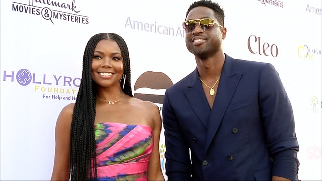 Gabrielle Union and Dwyane Wade HollyRod Foundation's 21st Annual DesignCare Gala Red Carpet