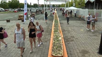 Ιταλία: Πίτσα 500 μέτρα μπήκε στο βιβλίο Guinness