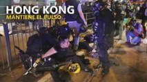 Nueva protesta violenta en Hong Kong