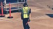 AirportAn American Airlines employee busted out some fly moves on an airport tarmac, and a passenger caught the joyful dance on video.