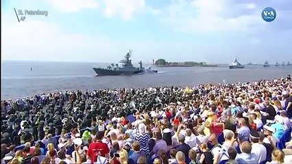 Rus Donanması'ndan Görkemli Tören
