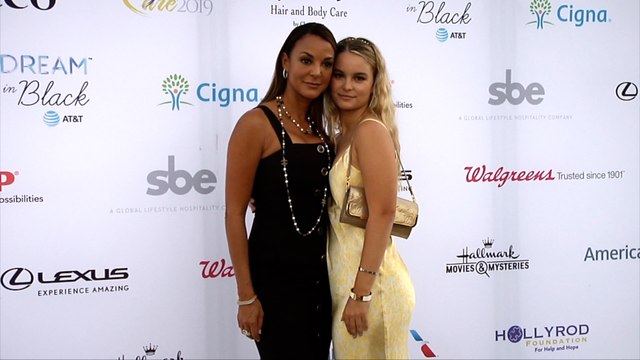 Eva LaRue, Kaya McKenna Callahan HollyRod Foundation's 21st Annual DesignCare Gala Red Carpet