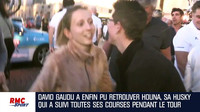 Tour de France : les belles retrouvailles entre Gaudu et son chien