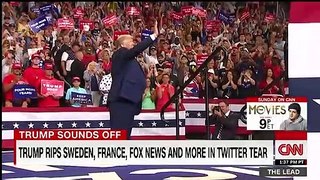Trump lashes out at Fox News