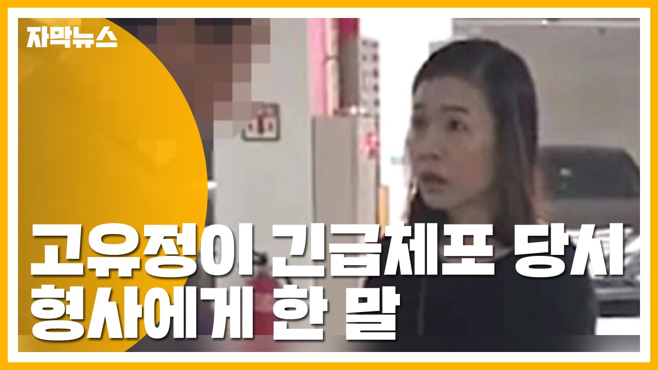 [자막뉴스] 어이없다는 표정으로...고유정 체포 순간 공개 / YTN