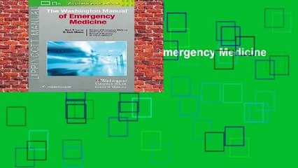 The Washington Manual of Emergency Medicine