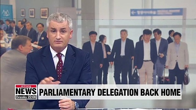 S. Korean parliamentary delegation returns from U.S. after talks on Japan's trade curbs