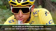 Team pays tribute to 'humble' Tour winner Bernal