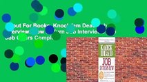 About For Books  Knock 'em Dead Job Interview: How to Turn Job Interviews Into Job Offers Complete