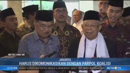 KH Ma'ruf: Penambahan Koalisi Belum Dibicarakan