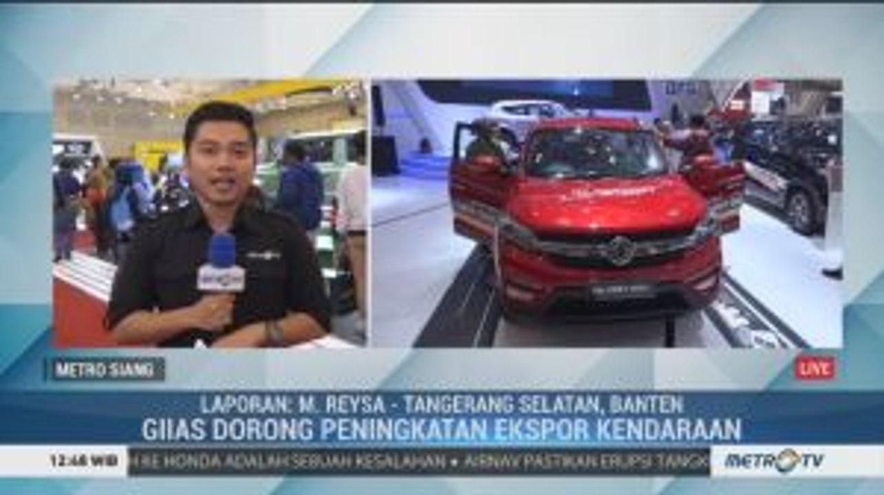 GIIAS Dorong Peningkatan Ekspor Kendaraan