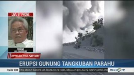 Ahli: Gejala Erupsi Gunung Tangkuban Parahu Sudah Terlihat Sejak Juni