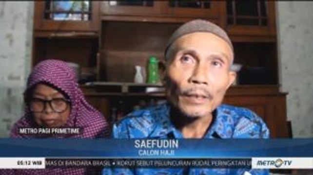 Menabung Sejak 1978, Pasutri Tukang Babat Rumput Ini Akhirnya Berhaji