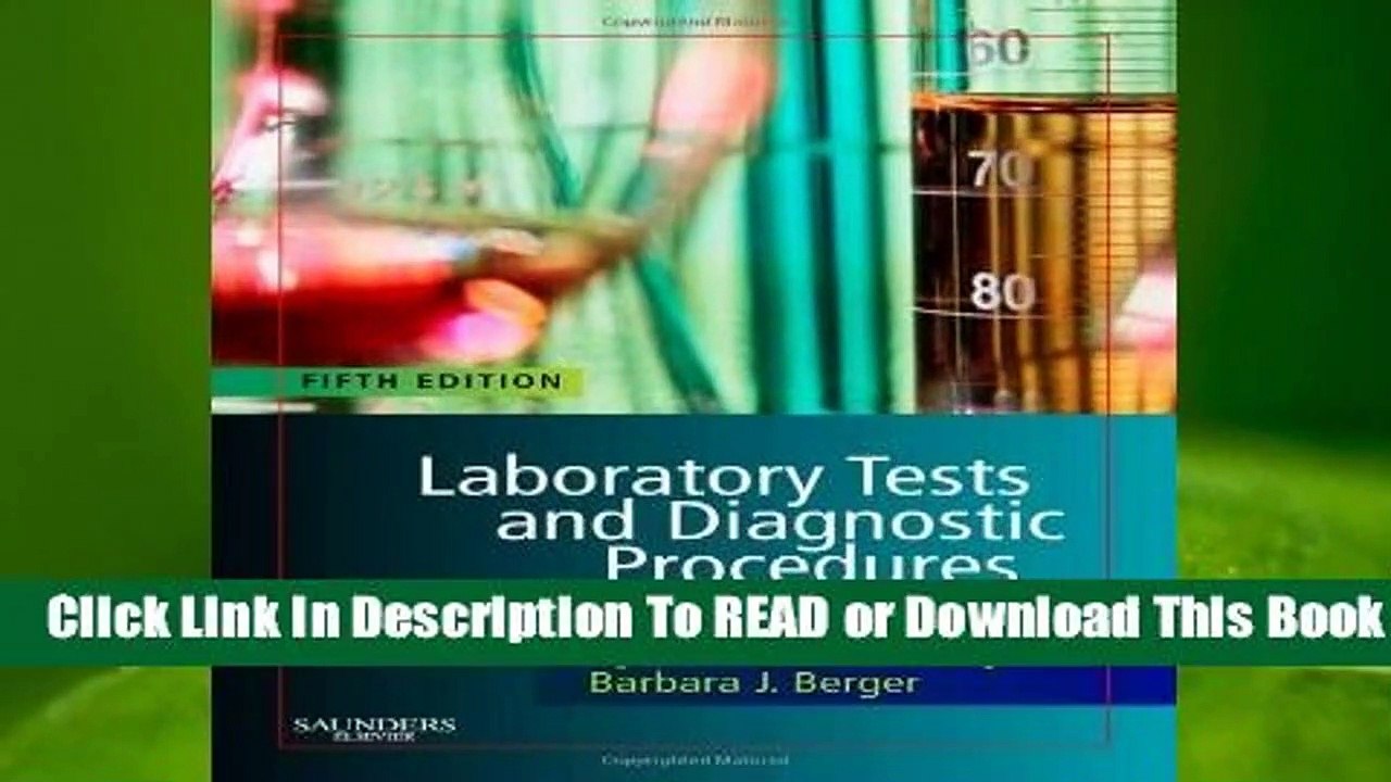 Laboratory Tests and Diagnostic Procedures, (Laboratory Tests   Diagnostic Procedures)
