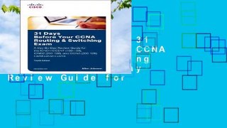 About For Books  31 Days Before Your CCNA Routing   Switching Exam: A Day-By-Day Review Guide for