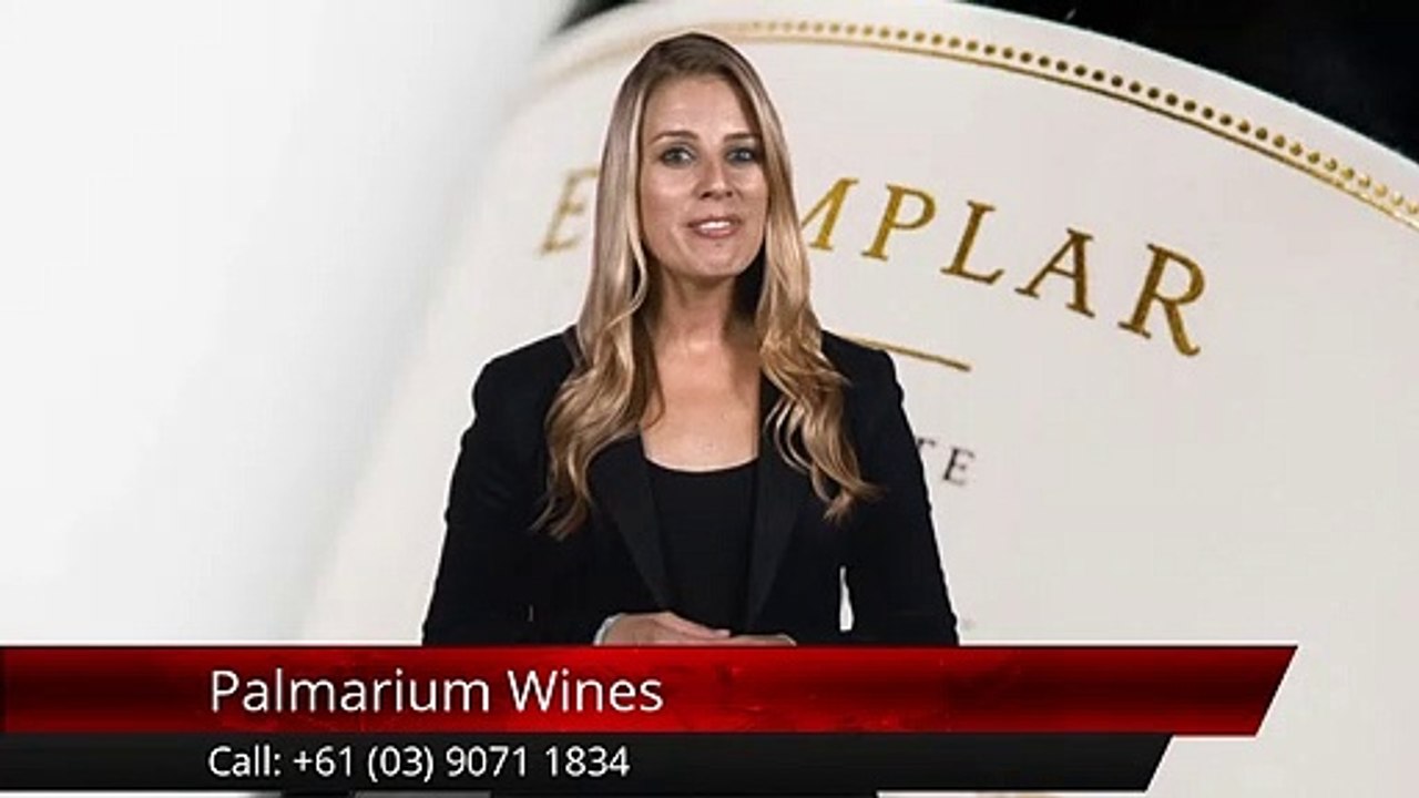 Superb Australian Shiraz by Palmarium Wines Balwyn - 5 Star Review by Monica Sharma