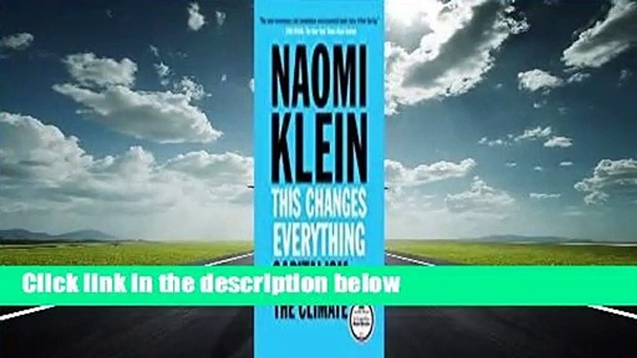 About For Books  This Changes Everything: Capitalism vs. The Climate  Review