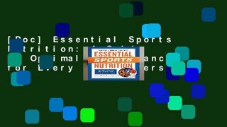 [Doc] Essential Sports Nutrition: A Guide to Optimal Performance for Every Active Person