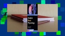 Vanders Renal Physiology (Lange Medical Books)