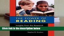 [Doc] The Power of Reading: Insights from the Research