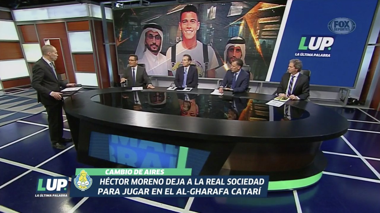 LUP: Héctor Moreno se va a Qatar