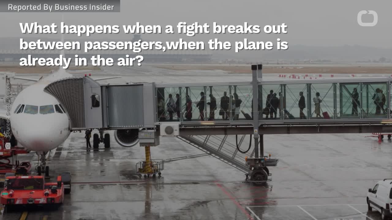 How Flight Attendants Handle Violent Incidents On Airplanes