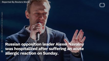 Russian Oppo Leader Navalny Hospitalized