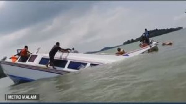 Speedboat Tenggelam di Perairan Kepulauan Riau