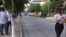 Report TV -Kreu i ri i Devollit shkon në zyrë, policia blindon godinën