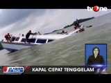 Detik-detik Kapal Speedboat Tenggelam, Awak Kapal Selamat