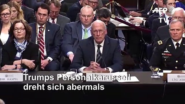 US-Geheimdienstkoordinator Coats muss gehen