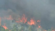 Kroatien: Waldbrand sorgt für Verkehrschaos