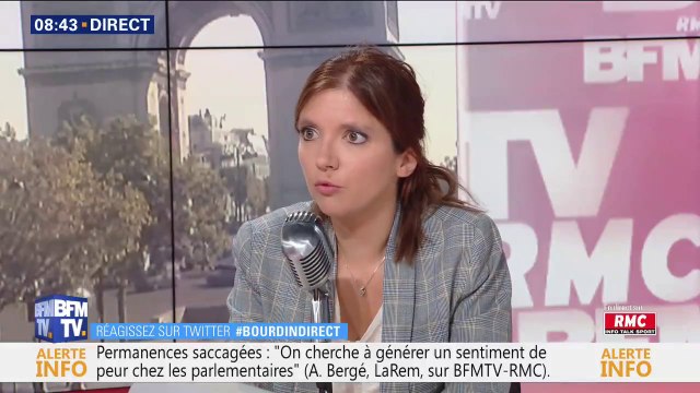 Aurore Bergé sur la permanence LaREM saccagée à Perpignan: Se sont-ils posés la question de savoir s'il y avait quelqu'un à l'intérieur?
