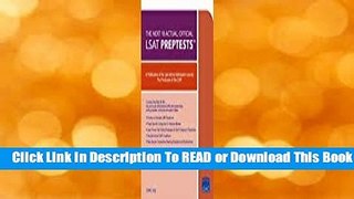 Full E-book 10 Next, Actual Official LSAT Preptests: (preptests 29-38)  For Kindle