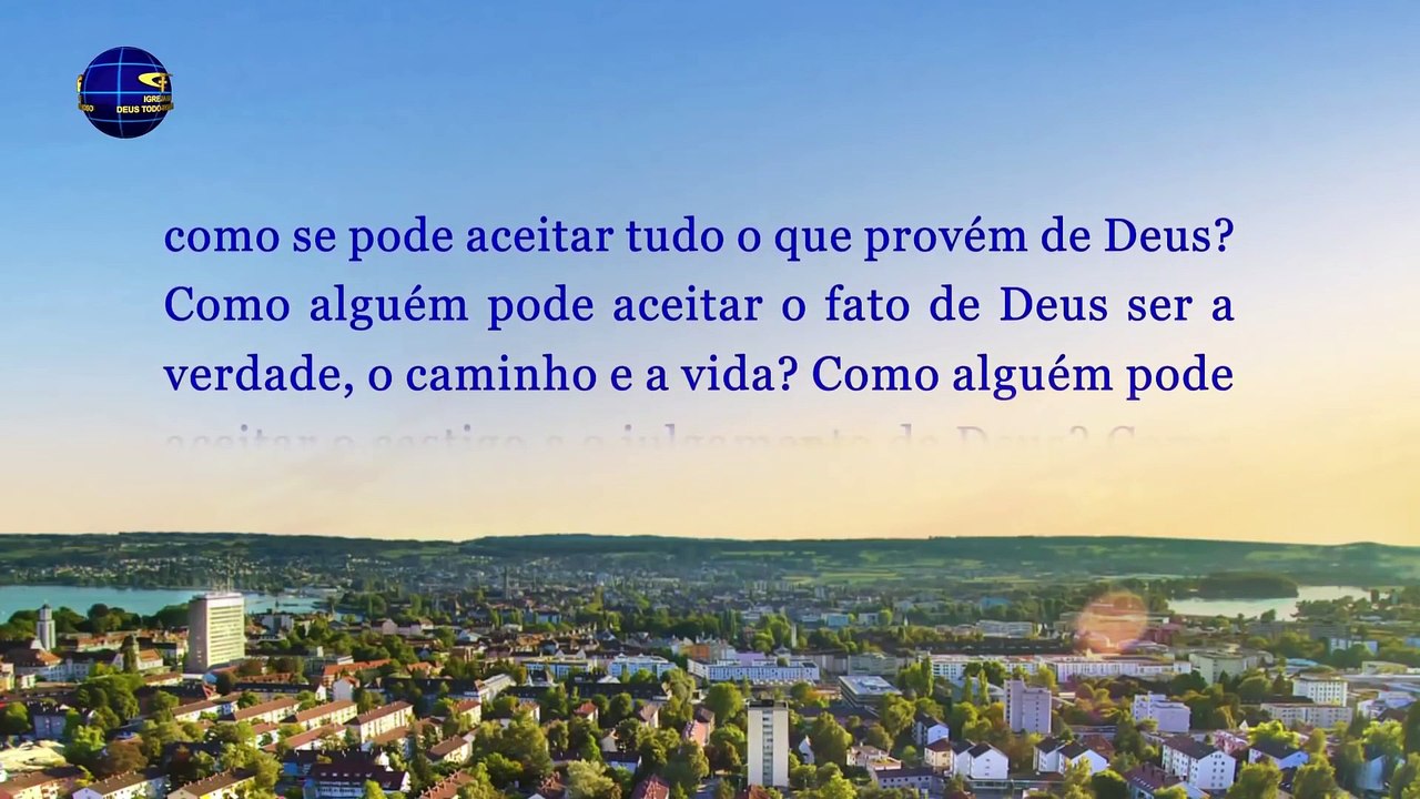 Ouvir a voz de Deus "O Próprio Deus, o Único II O caráter justo de Deus" Parte cinco