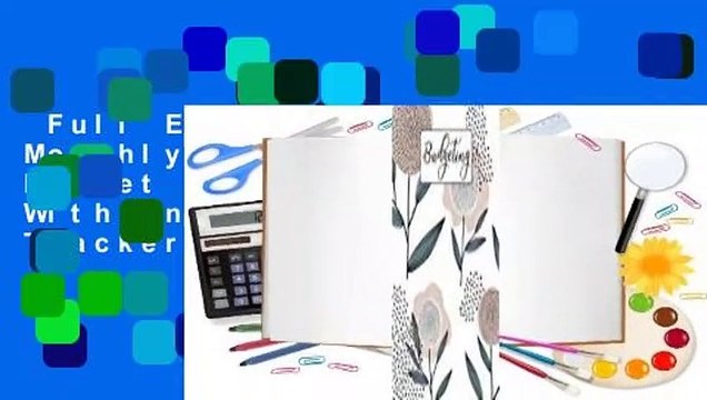Full E-book Budgeting: Monthly and Weekly Budget Planner Workbook With Income Expense Tracker,