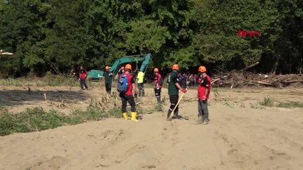 Düzce Selde kaybolan Kağan'ın cenazesi bulundu