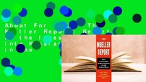 About For Books  The Mueller Report: Report on the Investigation into Russian Interference in the