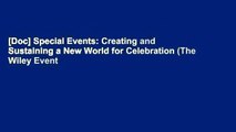 [Doc] Special Events: Creating and Sustaining a New World for Celebration (The Wiley Event