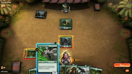 Mono Green vs Mono Green (Standard)