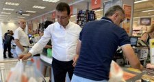 Ekrem İmamoğlu'nun market görüntüsü tartışma yarattı