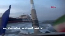DHA DIŞ- İran alıkoyduğu İngiliz gemisini böyle uyarmış