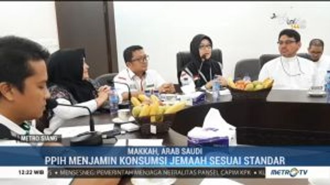 PPIH Jamin Pengadaan Makanan untuk Calhaj Sesuai Standar