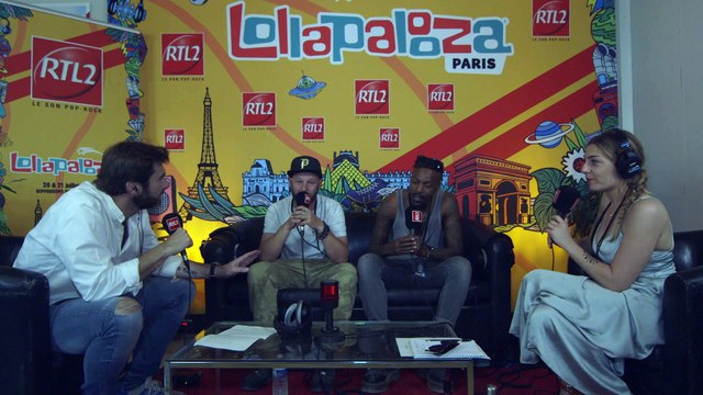 Skip The Use en interview au festival Lollapalooza