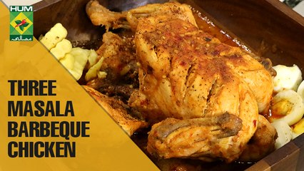 Tender Three Masala Barbeque Chicken Recipe | Masala TV