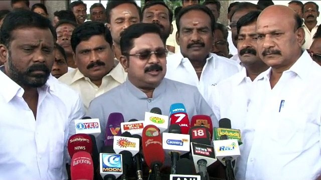 அதிமுக அங்கு ஒரு முடிவு.. இங்க ஒரு முடிவு செய்கிறது.. டிடிவி தினகரன் பரபரப்பு பேட்டி-வீடியோ
