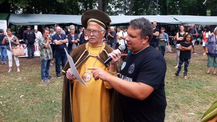 FÊTE DE L'OIGNON 2019 / INTRONISATION DE ROMUALD JOAQUIM A LA CONFRÉRIE (28/07)