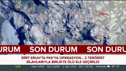 Siirt Eruh'ta PKK'ya operasyon