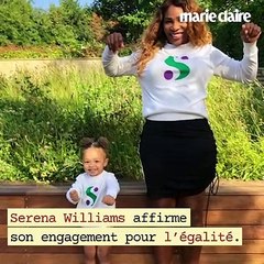 Serena Williams ne lâchera pas son combat pour l'égalité